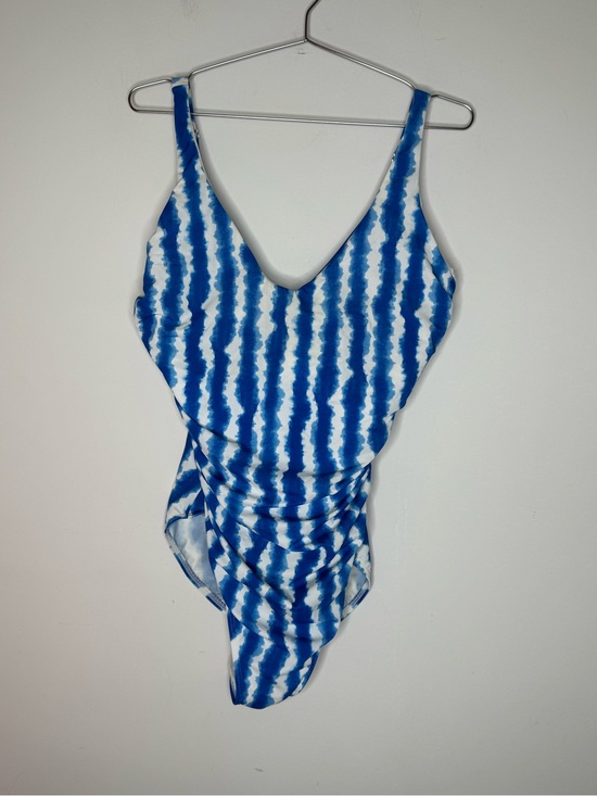 Miraclesuit Other - Miracle Suit x Talbots Blockbuster Blue White Size 16 One Piece Summer Beach